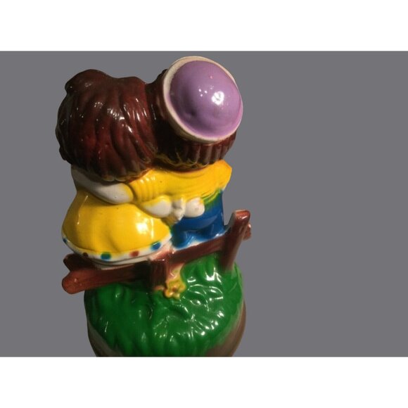 Raggedy Ann and Andy plastic Rotating Musical Figurine Vintage - Picture 4 of 9